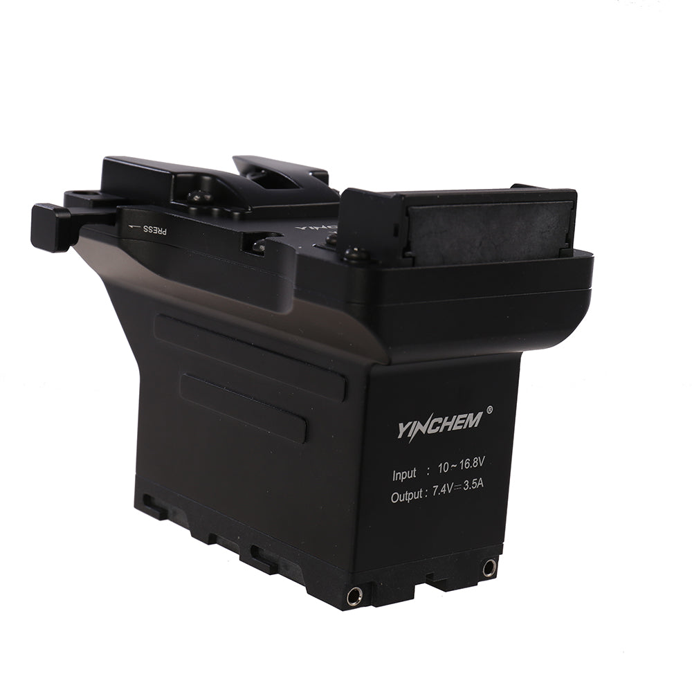 Rolux Batería Adaptador RL-AC40F V-Montura a Sony NPF — 2