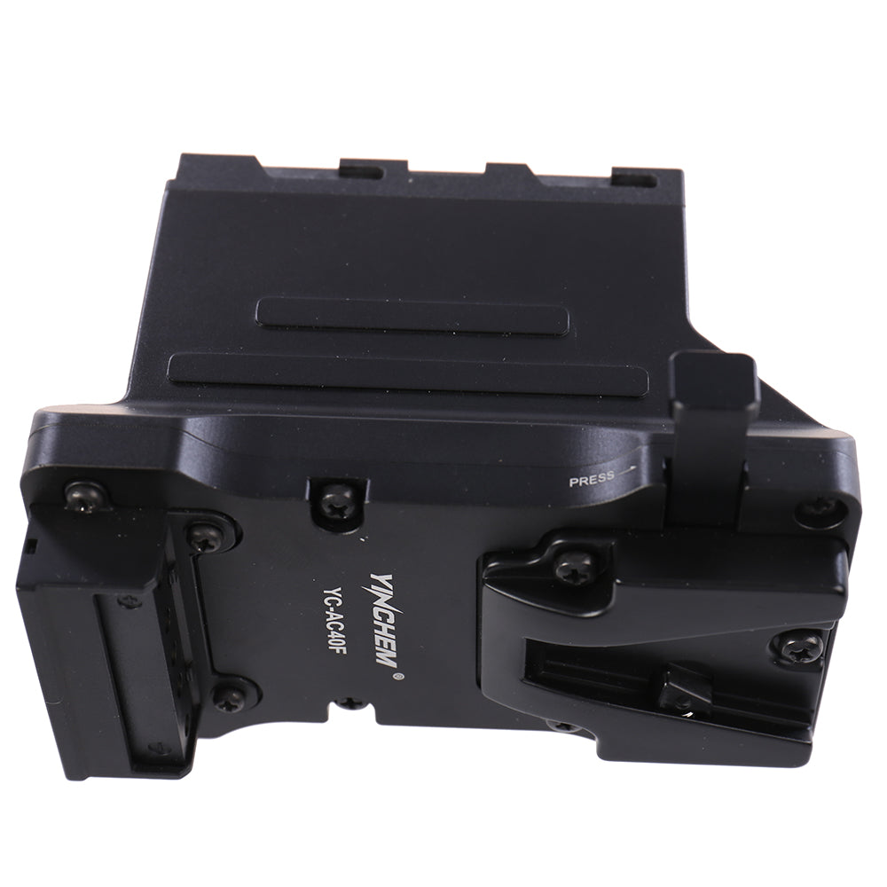 Rolux Batería Adaptador RL-AC40F V-Montura a Sony NPF — 4