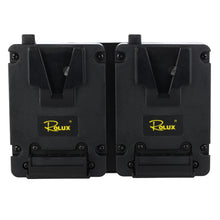 Rolux Duo Mini Placa para batería V-Mount RL-AC16S