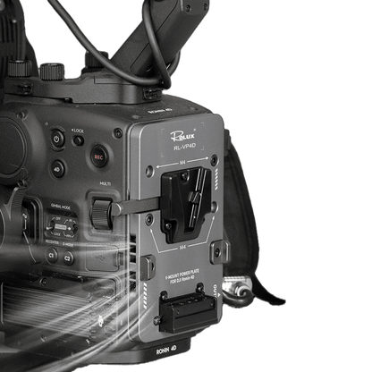 Rolux Placa para batería V-Mount RL-VP4D para DJI Ronin 4D — 7