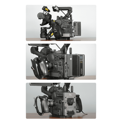 Rolux Placa para batería V-Mount RL-VP4D para DJI Ronin 4D — 8