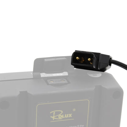 Rolux 4-pin XLR Hembra con D-Tap Macho RL-C5 — 4