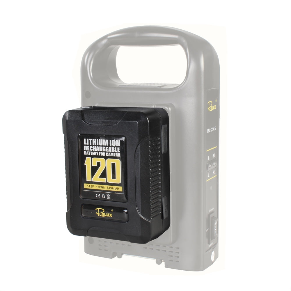 Rolux Smart Batería V-Mount YC-120S 120Wh 14.8V 8350mAh — 3