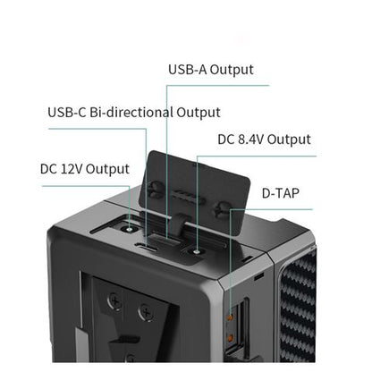 Rolux Batería V-Mount Dynasty II 99Wh 14,8V 6900mAh — 3