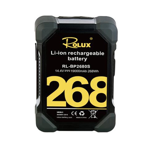 Rolux Smart Batería V-Mount RL-BP2680S 268Wh 14,4V 19000mAh