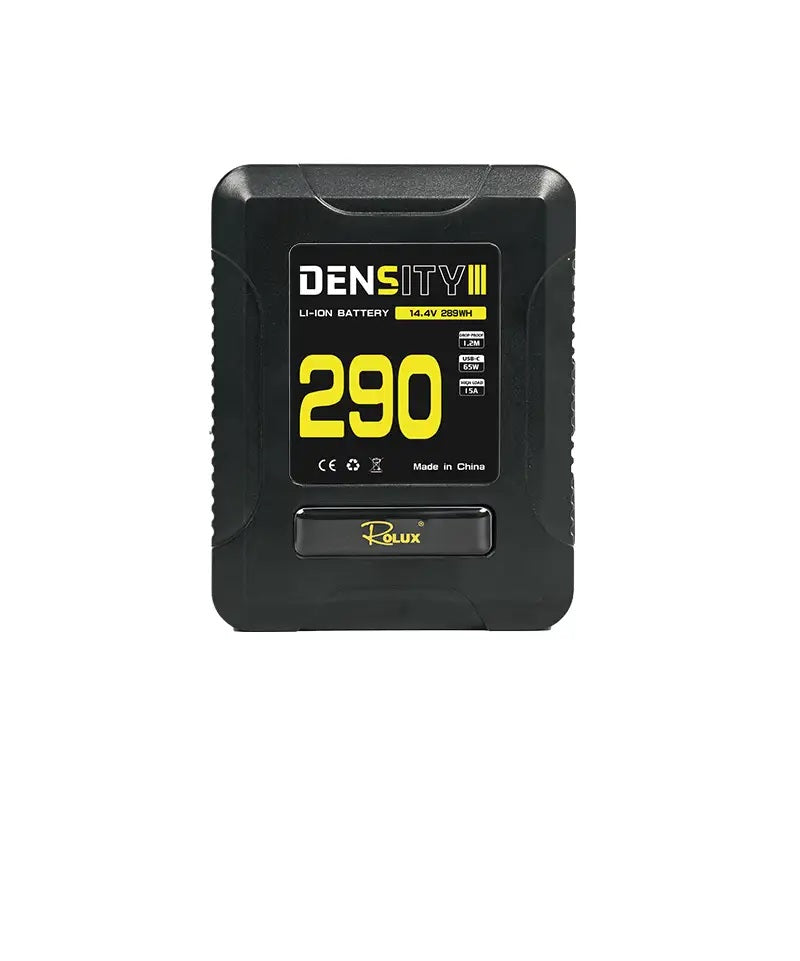 Rolux Batería V-Mount Densidad III 290Wh 14.4V 20100mAh