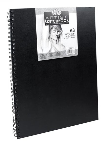 Royal & Langnickel Sketchbooks - Spiral Hardcover - A3 - 80 hojas