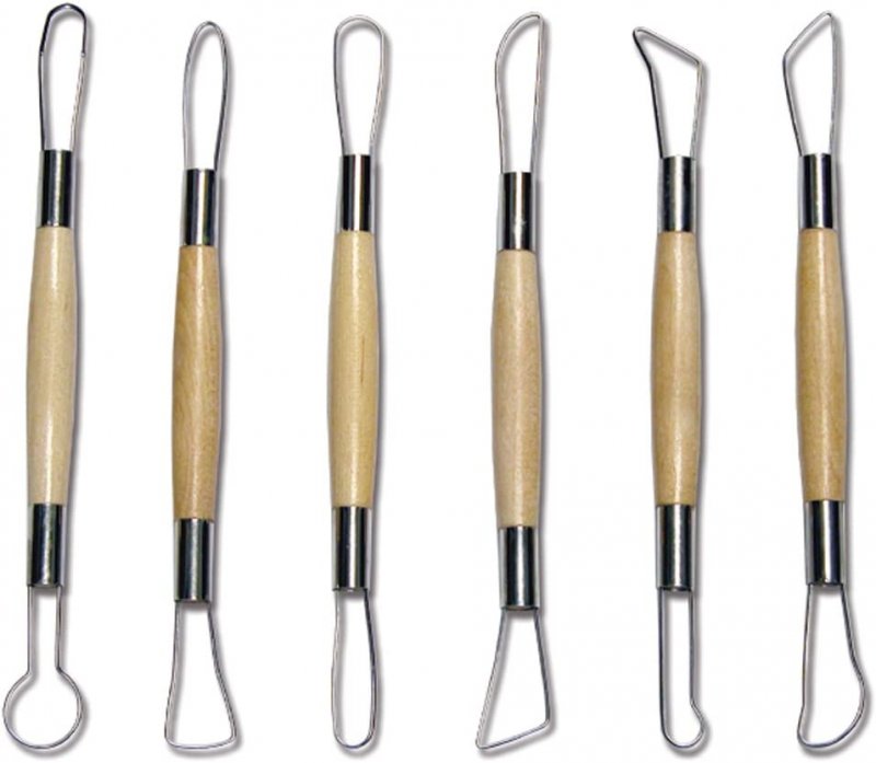 Royal & Langnickel Vaciadores para arcilla - Grote draadmirettes 15 cm - 6 piezas