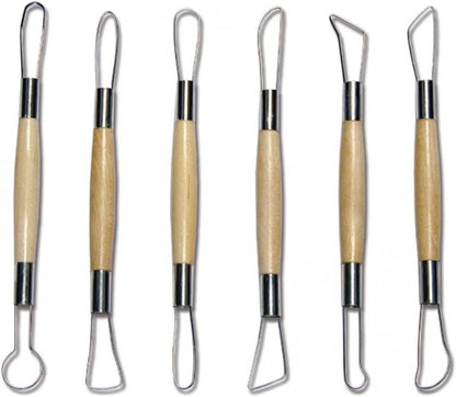 Royal & Langnickel Vaciadores para arcilla - Grote draadmirettes 15 cm - 6 piezas