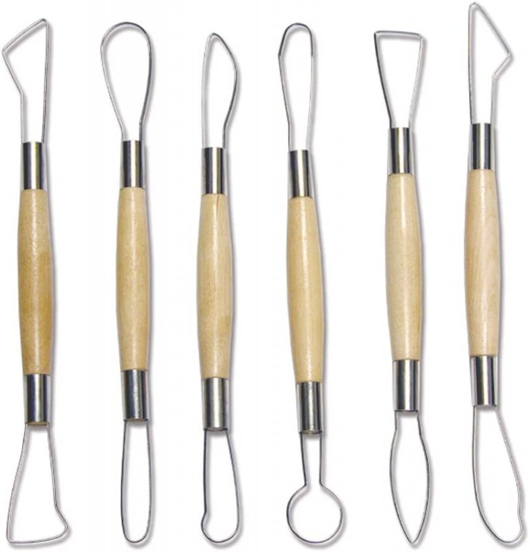 Royal & Langnickel Vaciadores para arcilla - Grote draadmirettes 20 cm - 6 piezas