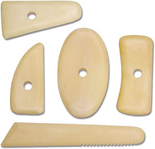 Royal & Langnickel Riñones de alfarero de madera - 5-delige set