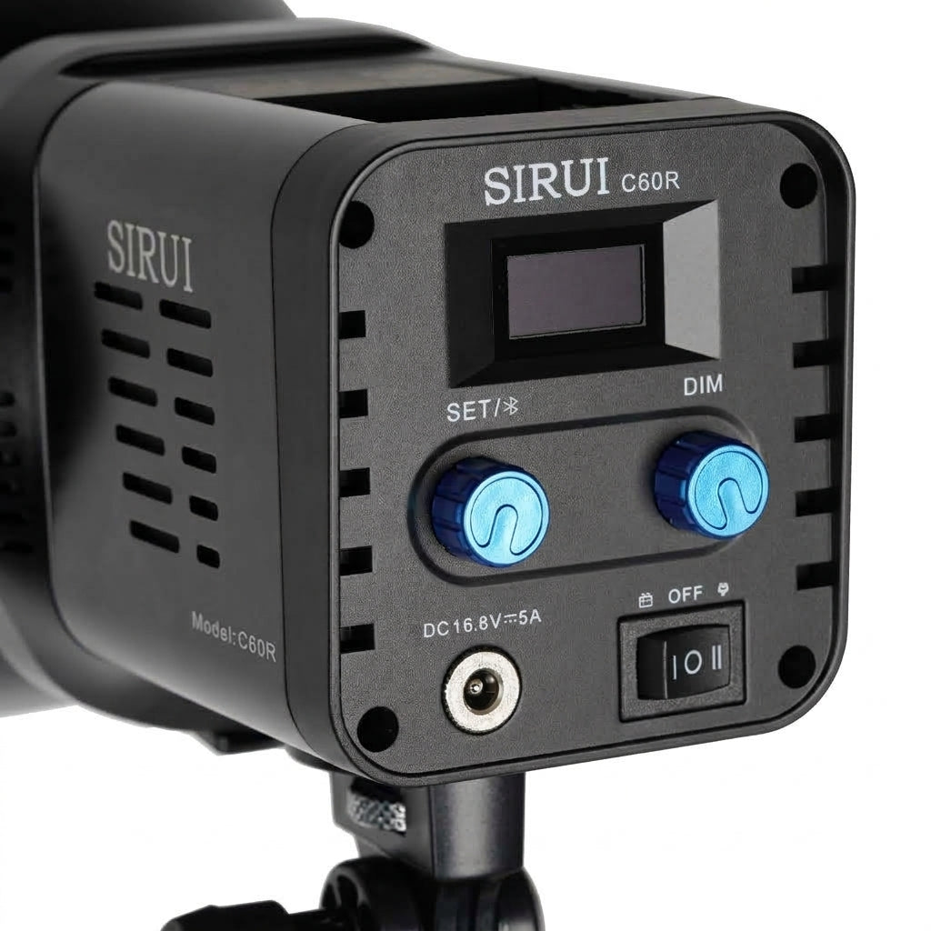 Sirui RGB LED Foco Luz C60R — 7
