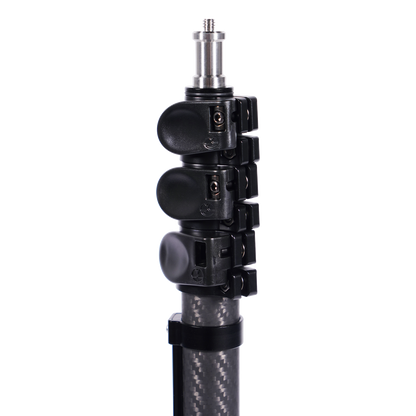 Sirui Carbono Trípode DK18 Con amortiguación neumática 1.8m — 4