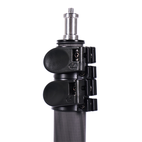 Sirui Carbono Trípode DK28 Con amortiguación neumática 2.8m — 3