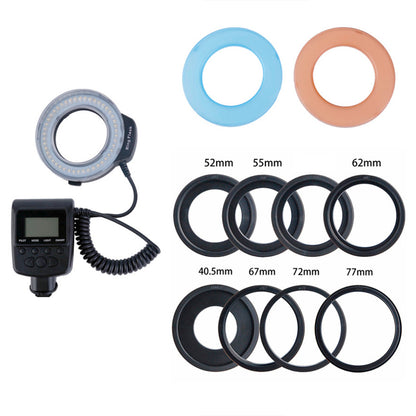 StudioKing Macro LED Anillo Lámpara con Flash RL-130 — 5