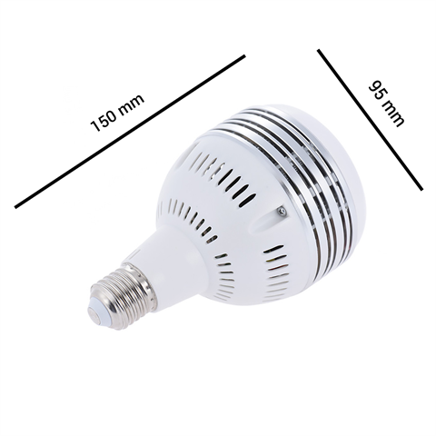 StudioKing Lámpara de luz diurna 60W E27 FLED-60 — 7