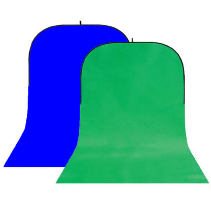 StudioKing Fondo Panel BBT-10-07 Verde/Azul 150x400 cm