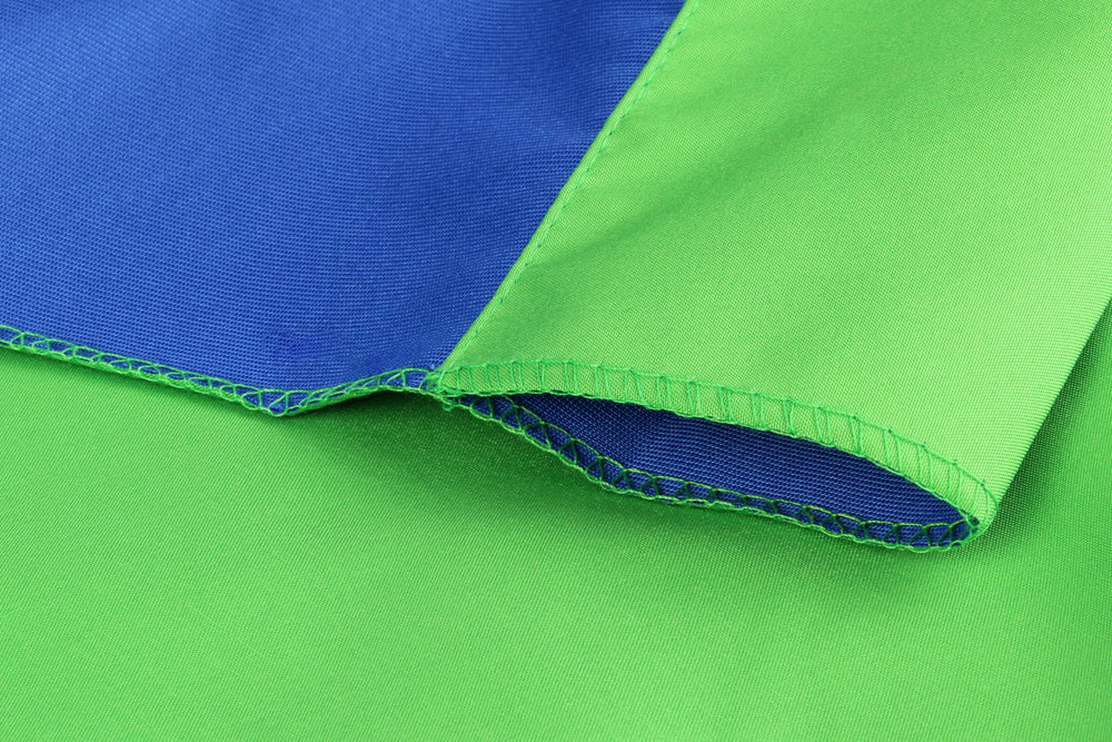 StudioKing Tela de fondo 2,7x5 m Azul/Verde