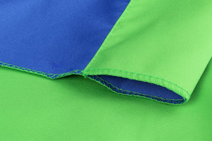 StudioKing Tela de fondo 2,7x5 m Azul/Verde