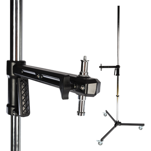 StudioKing Reforzado Pie de iluminación en Ruedas FPT-3604 220 cm