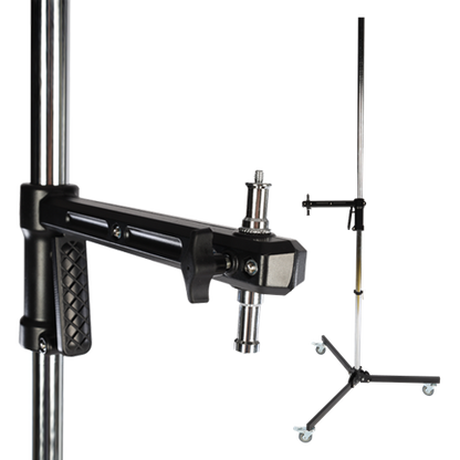 StudioKing Reforzado Pie de iluminación en Ruedas FPT-3604 220 cm