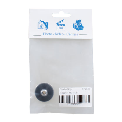 StudioKing Espiga Adaptador MC-1061 1/4" Hembra 3/8" Macho — 3