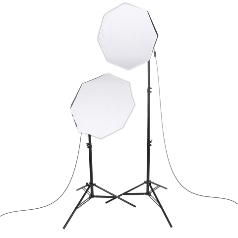 StudioKing Kit de luz diurna PK-SB608K 2x85W