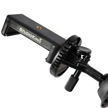 StudioKing Flexible Trípode de mesa FTR-18 con Smartphone Adaptador — 8