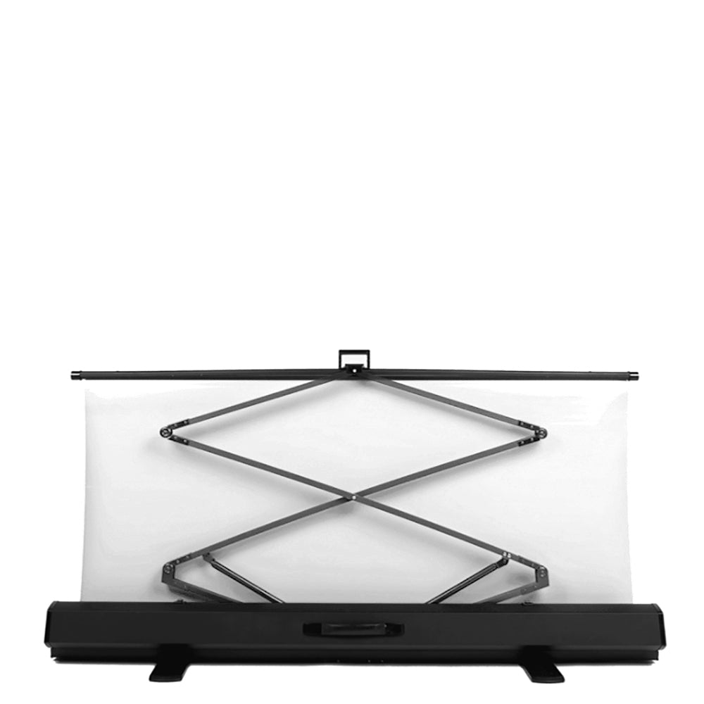 StudioKing Fondo enrollable FB-150200FW 150x200 cm Blanco — 5