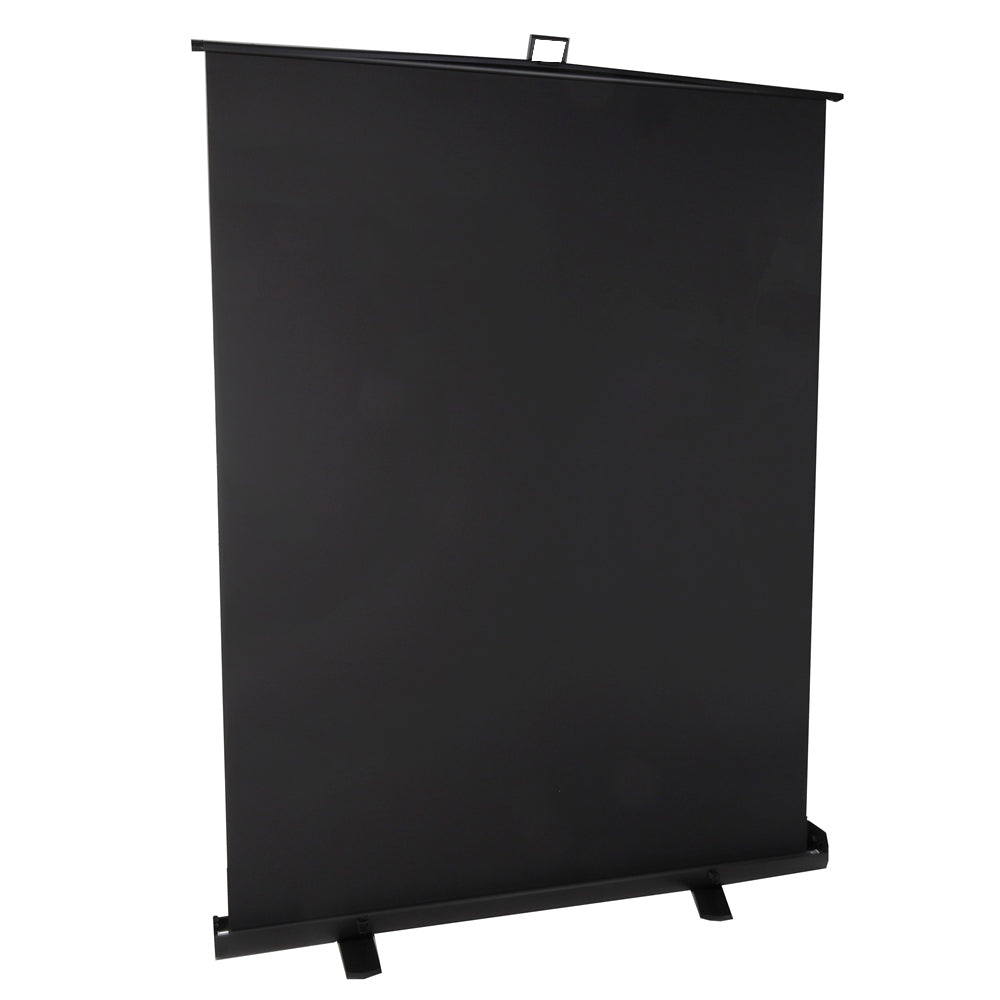 StudioKing Fondo enrollable FB-150200FB 150x200 cm Negro