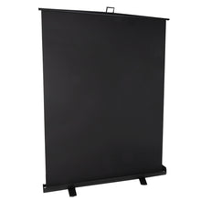 StudioKing Fondo enrollable FB-150200FB 150x200 cm Negro