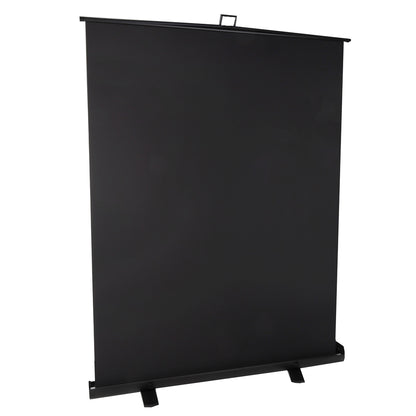 StudioKing Fondo enrollable FB-150200FB 150x200 cm Negro