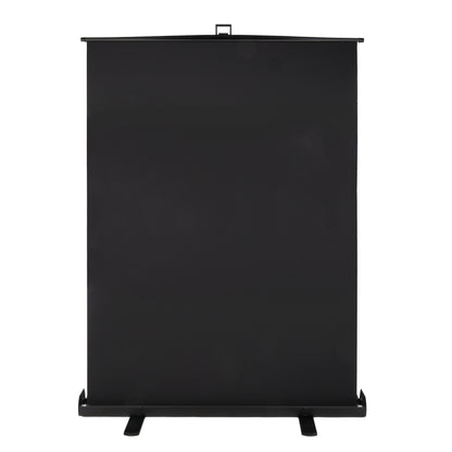 StudioKing Fondo enrollable FB-150200FB 150x200 cm Negro — 2