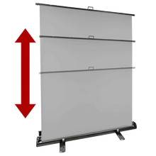 StudioKing Fondo enrollable FB-150200FGR 150x200 cm Gris — 2