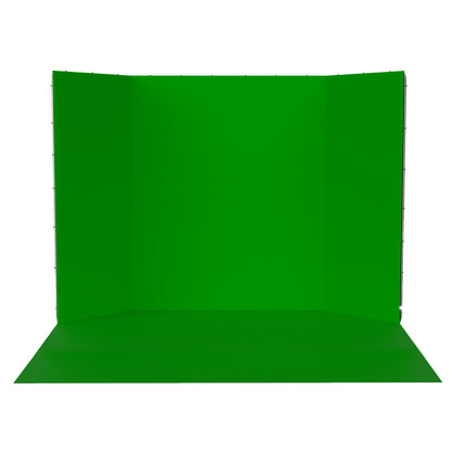 StudioKing Panorámico Fondo Fondo verde FSF-240400PT 240x400 cm