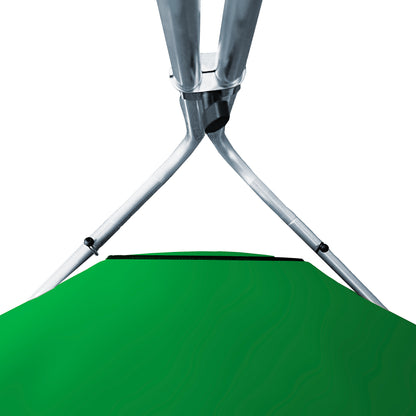 StudioKing Panorámico Fondo Fondo verde FSF-240400PT 240x400 cm — 4
