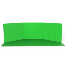 StudioKing Panorámico Fondo Fondo verde FSF-240900PT 240x900cm