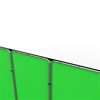 StudioKing Panorámico Fondo Fondo verde FSF-240900PT 240x900cm — 4