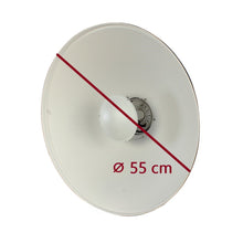 StudioKing Beauty dish Blanco SK-BD550W 55 cm con Rejilla nido de abeja — 2
