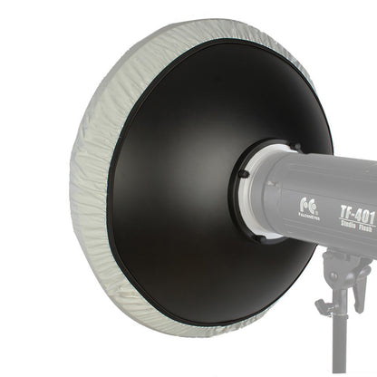 StudioKing Beauty dish Blanco SK-BD550W 55 cm con Rejilla nido de abeja — 5