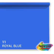 Superior Papel de fondo 11 Royal Azul Chroma Key 1.35 x 11m