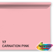 Superior Papel de fondo 17 Carnation Rosa 1.35 x 11m