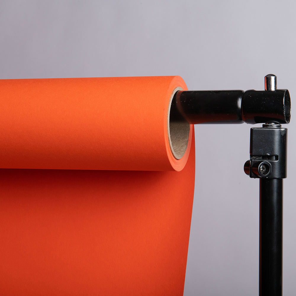 Superior Papel de fondo 39 Bright Naranja 1.35 x 11m — 3