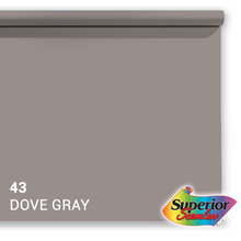 Superior Papel de fondo 43 Dove Gris 1.35 x 11m