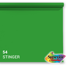 Superior Papel de fondo 54 Stinger Chroma Key 1.35 x 11m