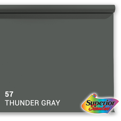 Superior Papel de fondo 57 Thunder Gris 1.35 x 11m