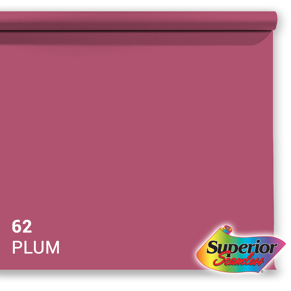 Superior Papel de fondo 62 Plum 1.35 x 11m
