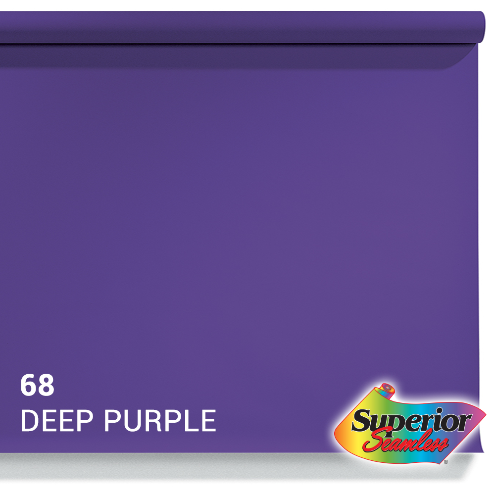 Superior Papel de fondo 68 Profundo Morado 1.35 x 11m