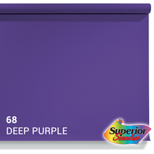 Superior Papel de fondo 68 Profundo Morado 1.35 x 11m