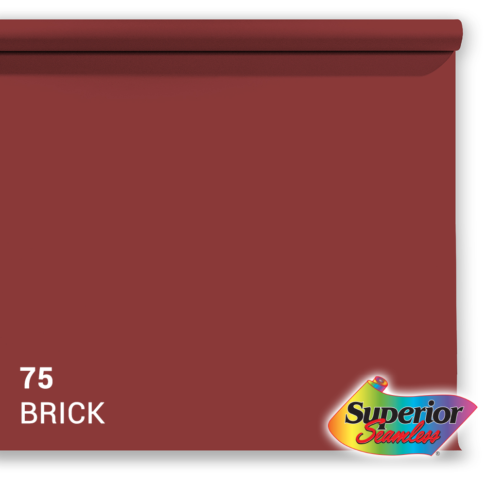 Superior Papel de fondo 75 Brick 1.35 x 11m
